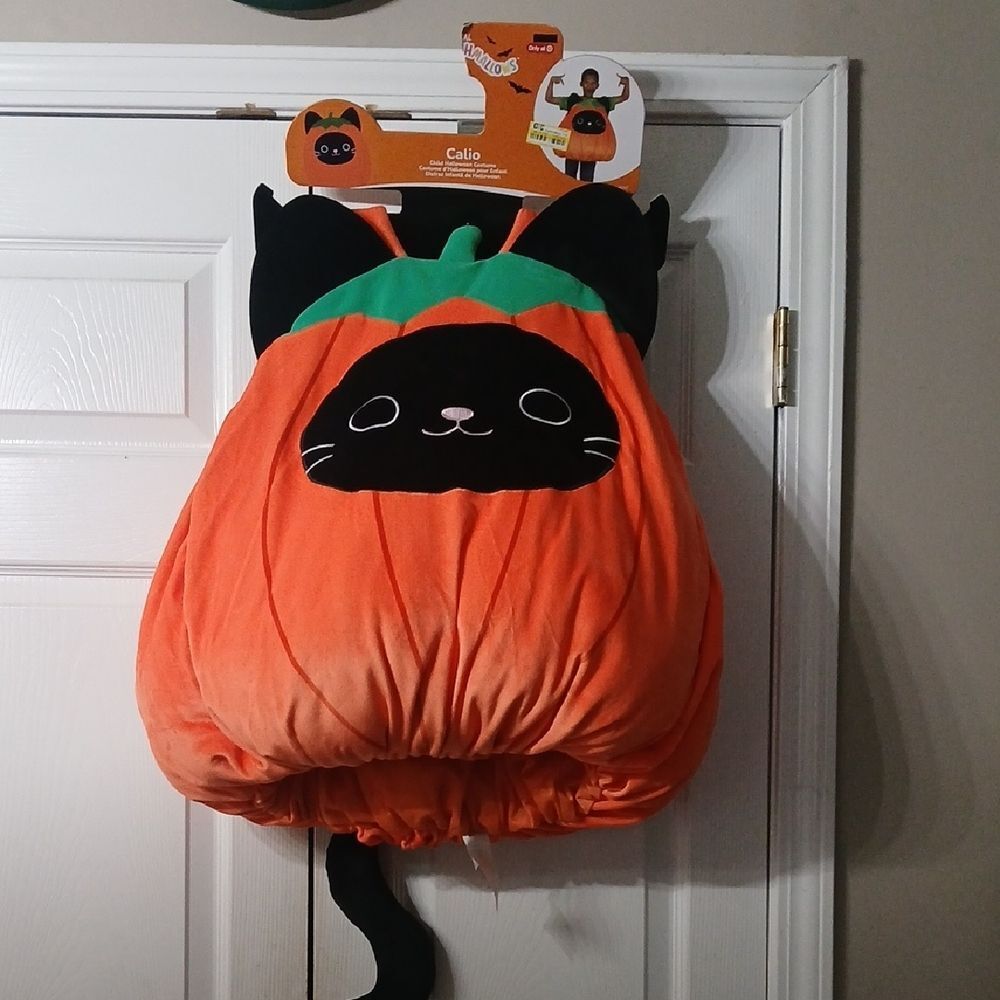 Squishmallows  Calio the Cat Halloween Costume for Target One Size Fits Most NWT